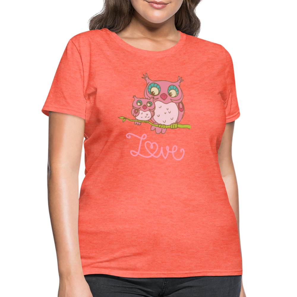 Women's T-Shirt - heather coral