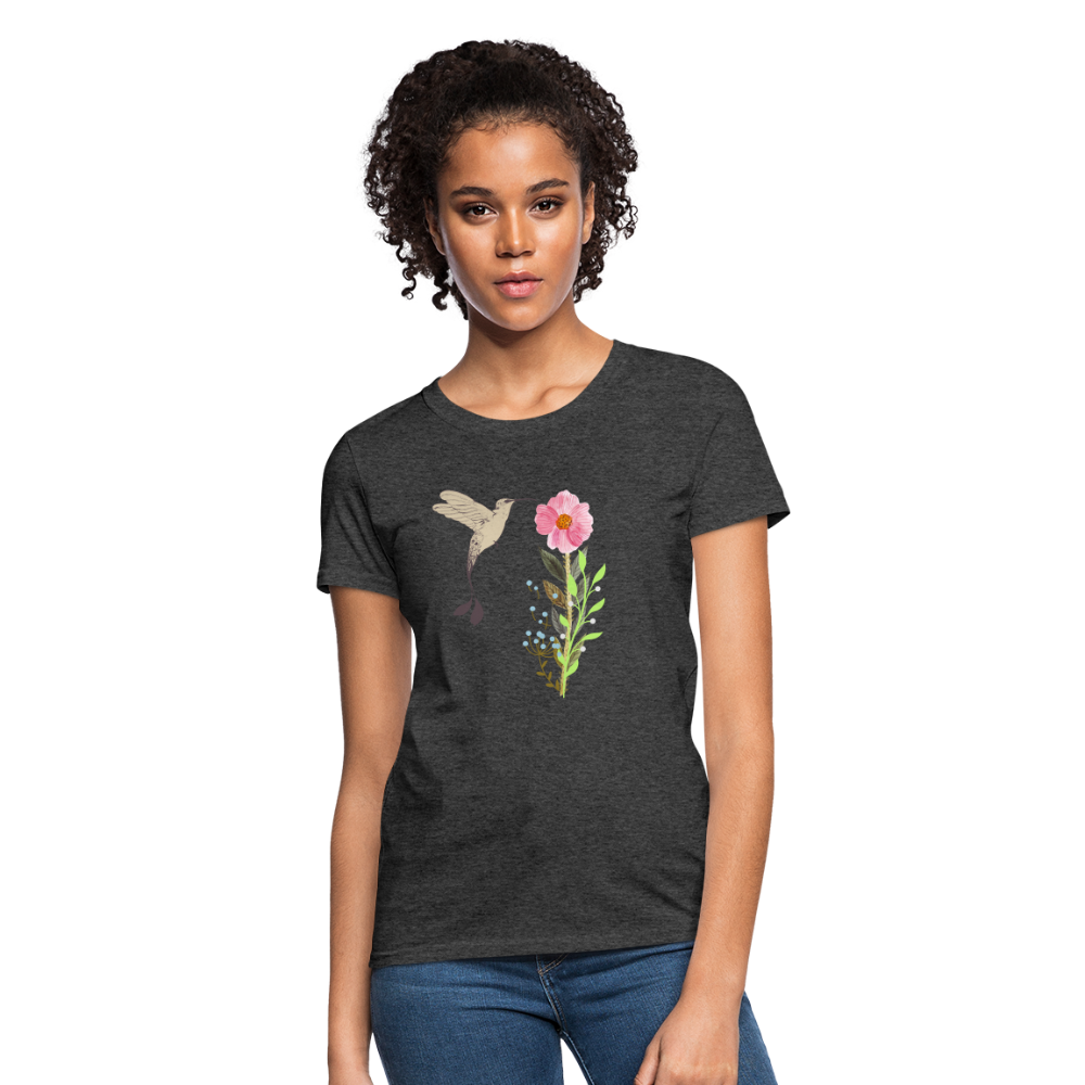 Women's T-Shirt - heather black