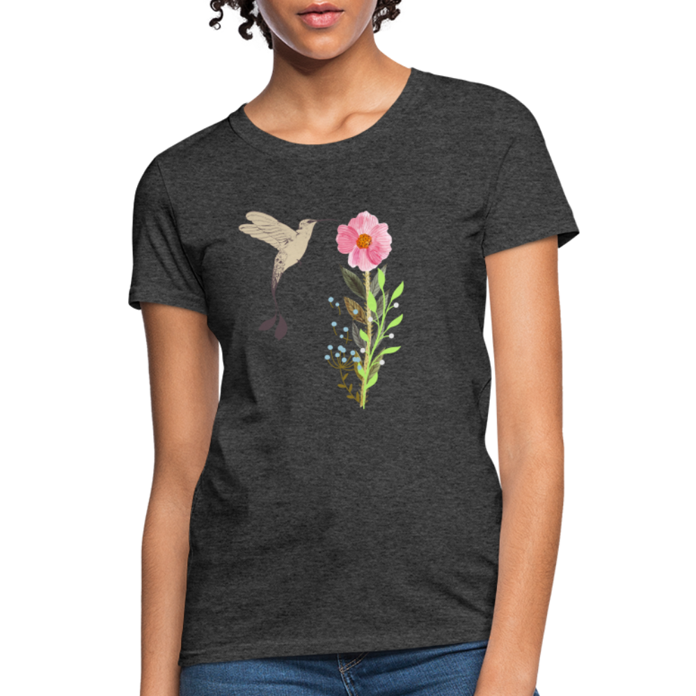 Women's T-Shirt - heather black