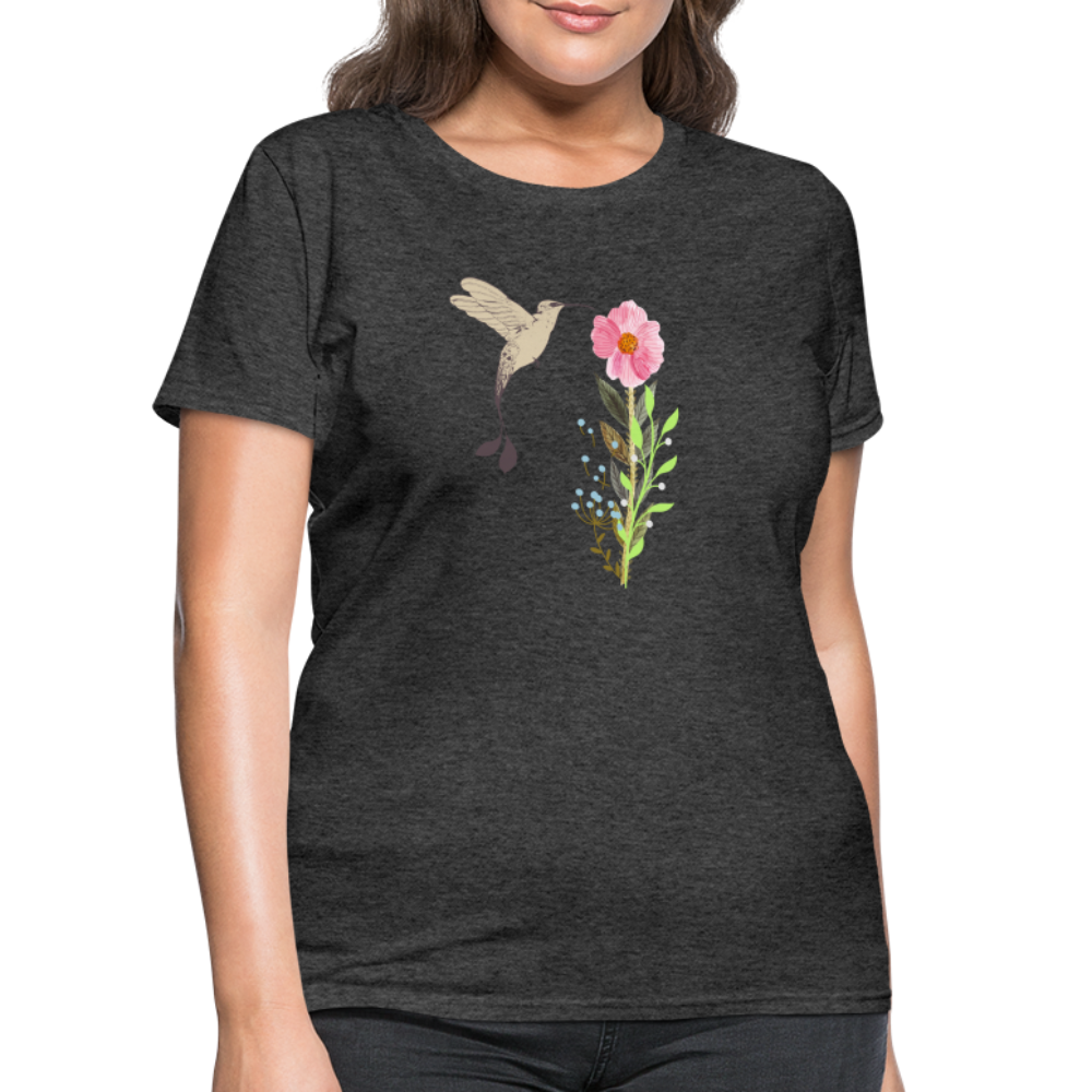 Women's T-Shirt - heather black