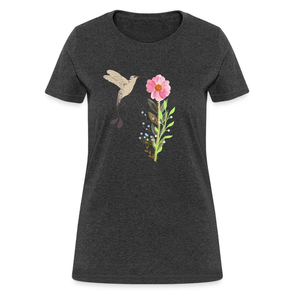 Women's T-Shirt - heather black