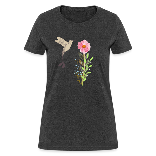 Women's T-Shirt - heather black