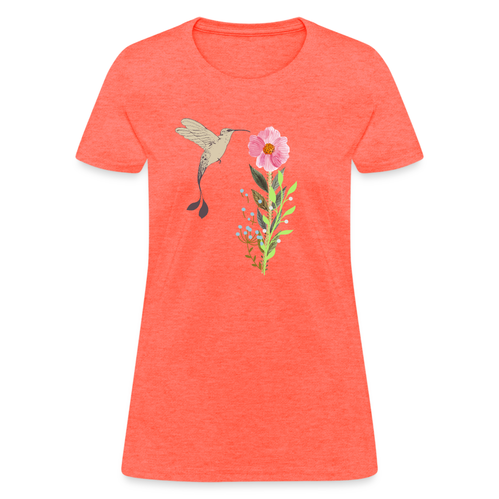 Women's T-Shirt - heather coral