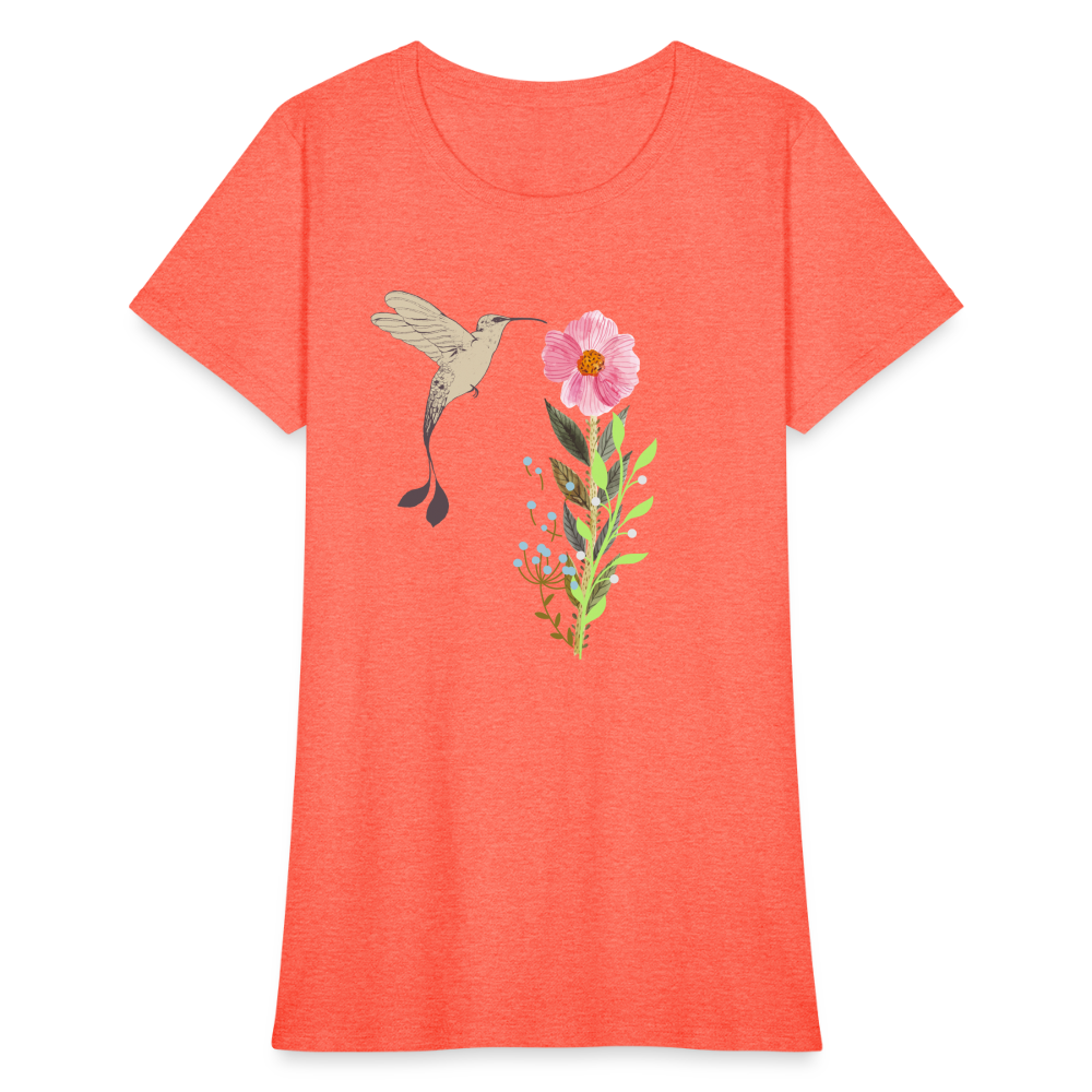 Women's T-Shirt - heather coral