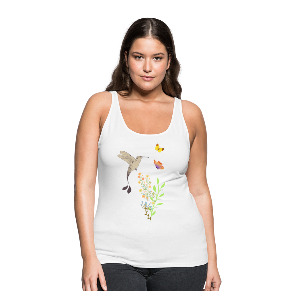 Women’s Premium Tank Top - white