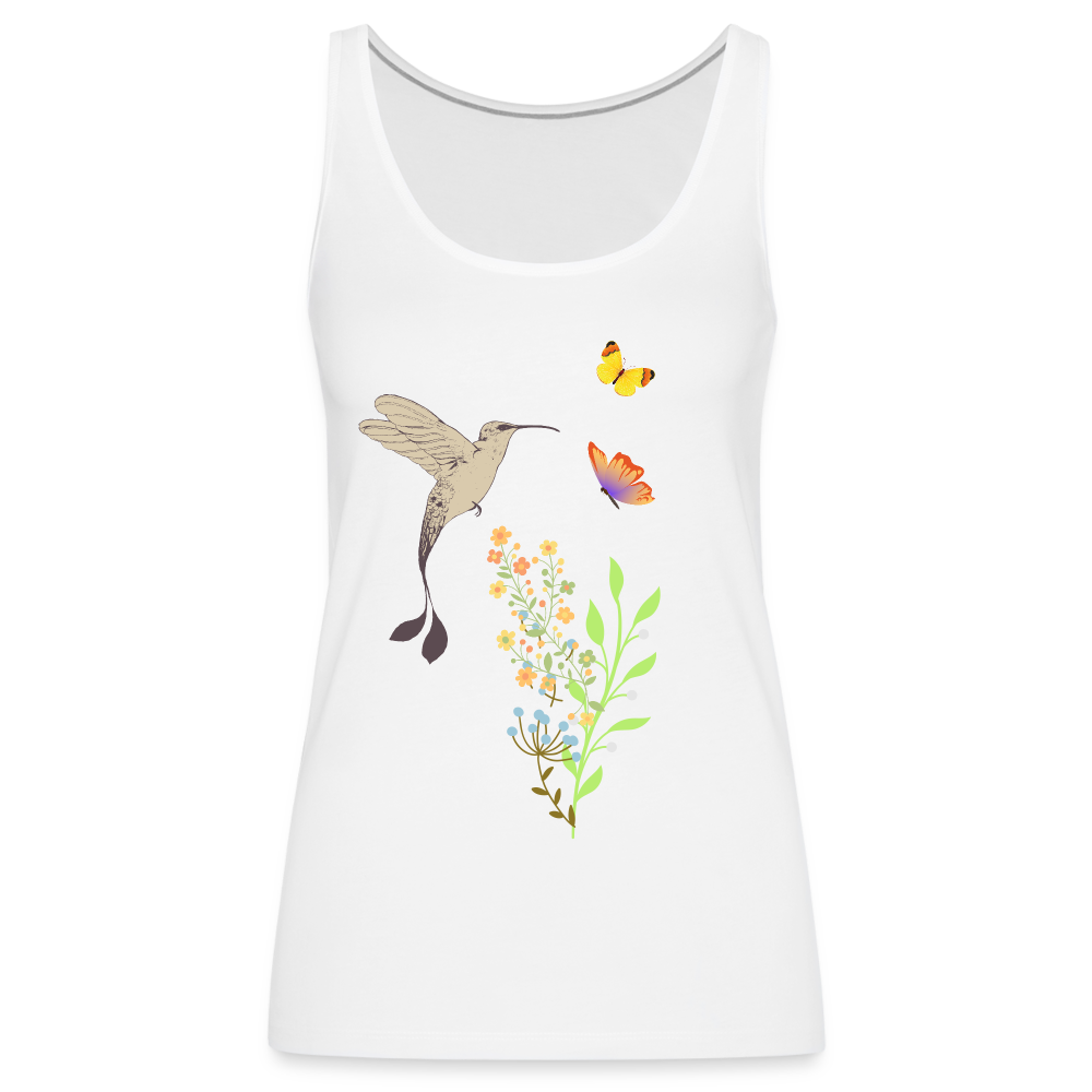 Women’s Premium Tank Top - white