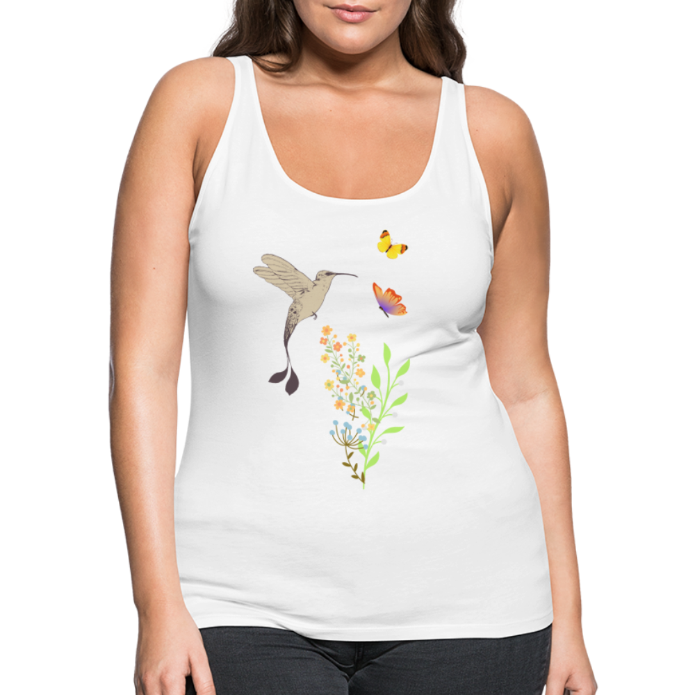 Women’s Premium Tank Top - white