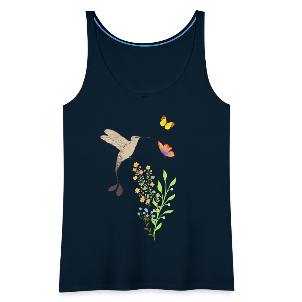 Women’s Premium Tank Top - deep navy