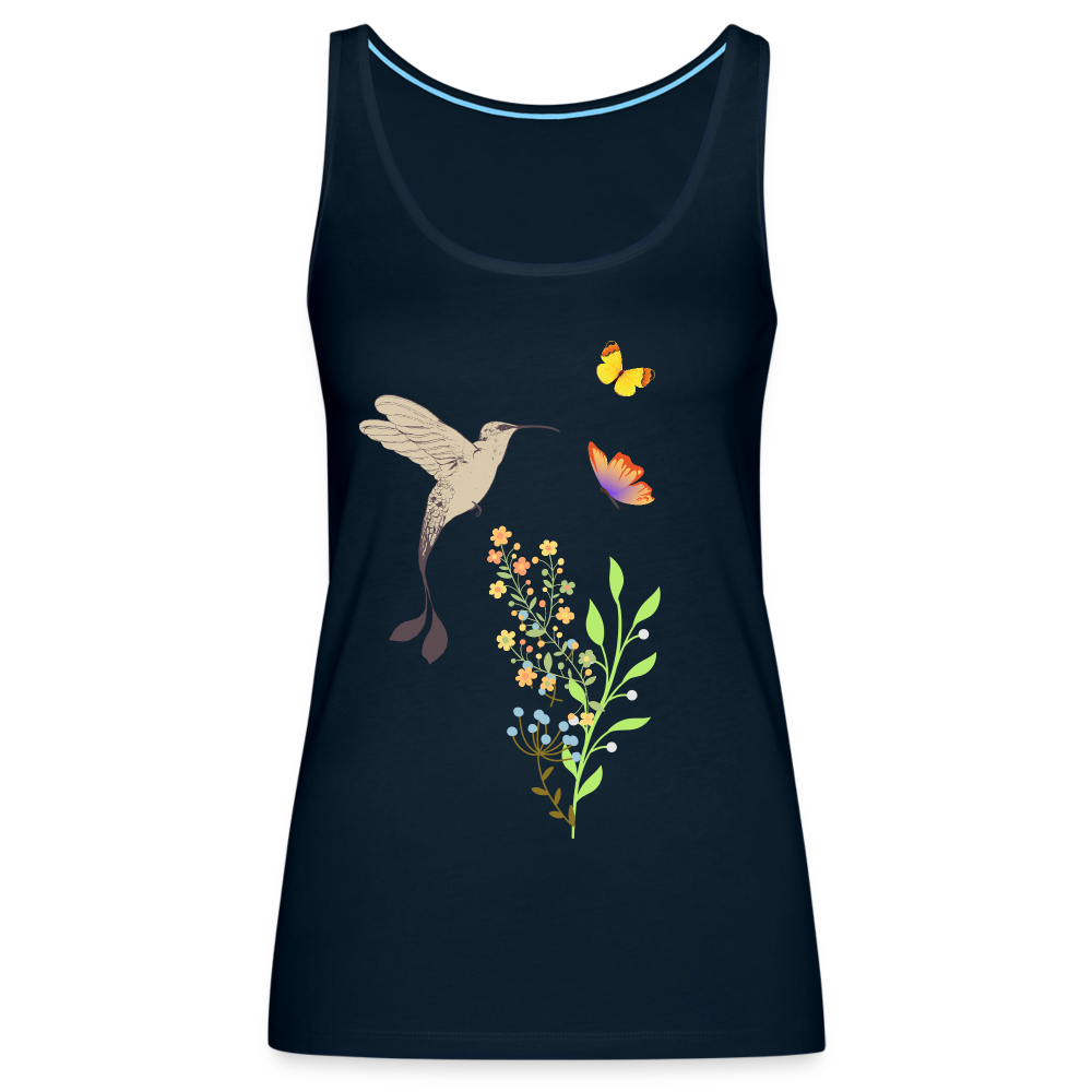 Women’s Premium Tank Top - deep navy