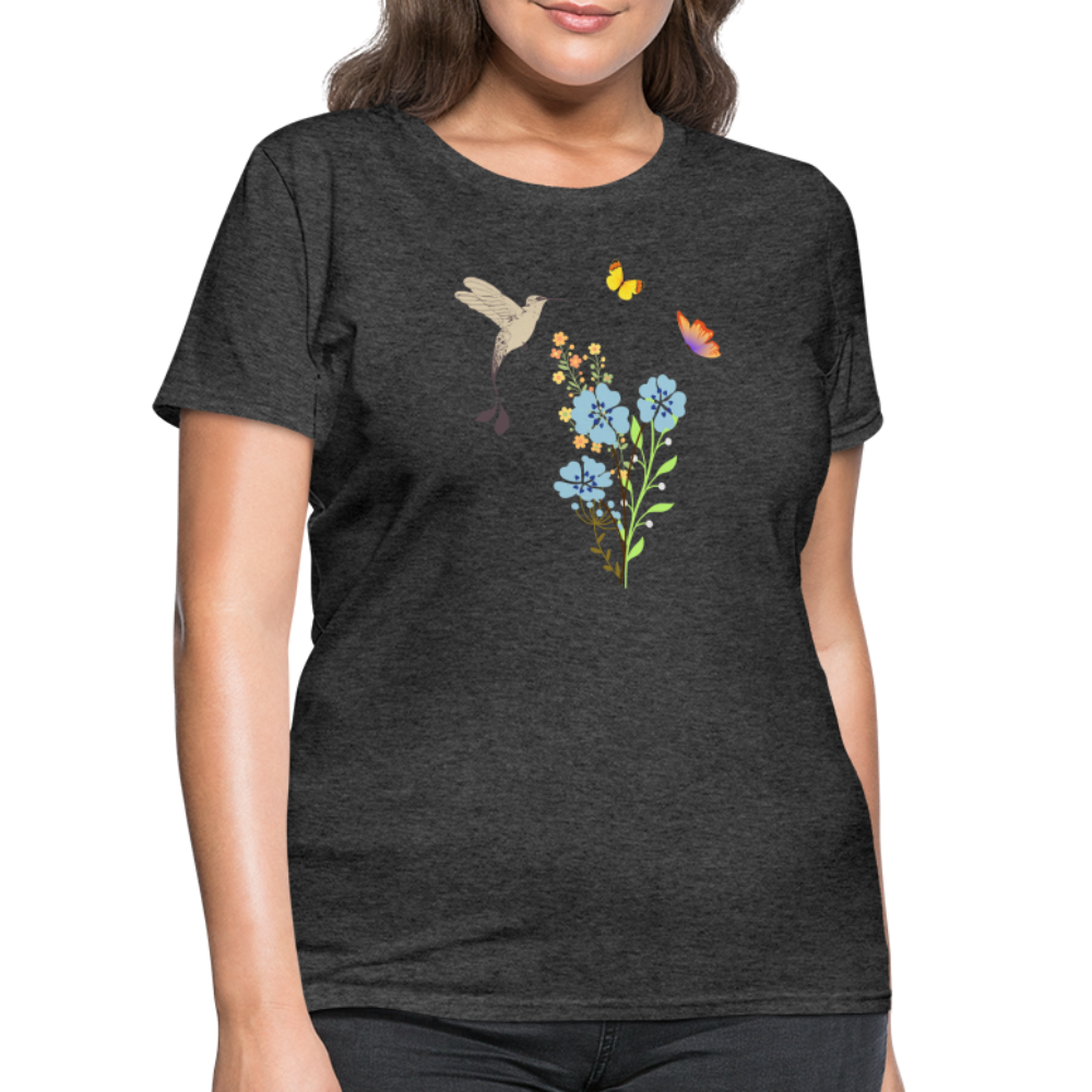 Women's T-Shirt - heather black