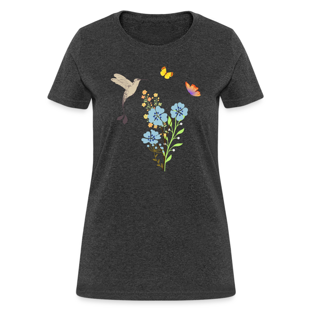 Women's T-Shirt - heather black