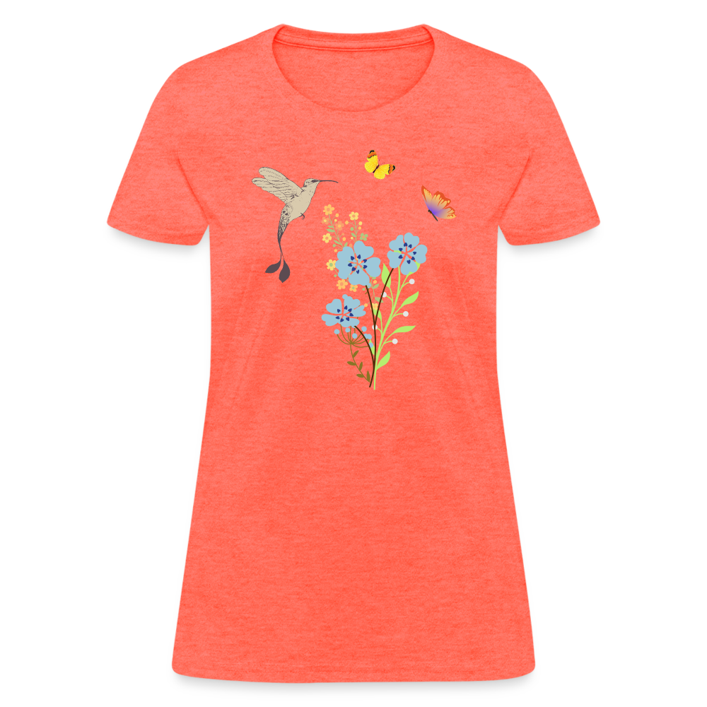 Women's T-Shirt - heather coral