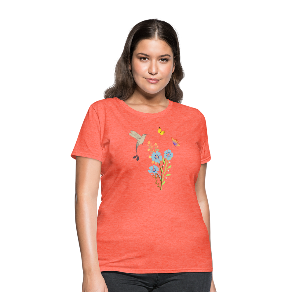 Women's T-Shirt - heather coral