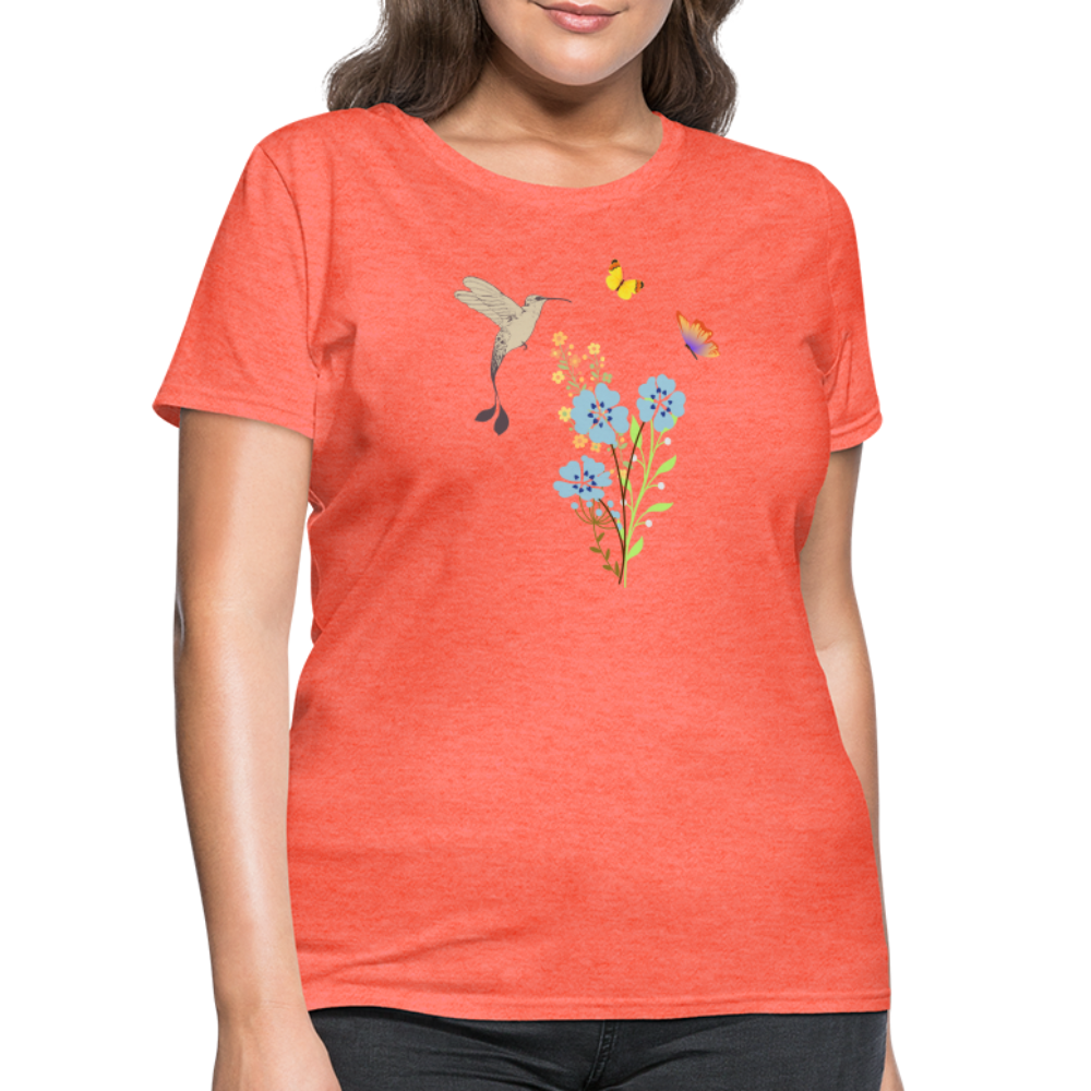 Women's T-Shirt - heather coral