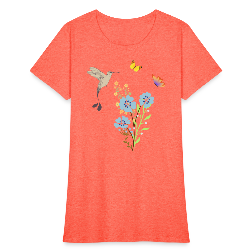 Women's T-Shirt - heather coral