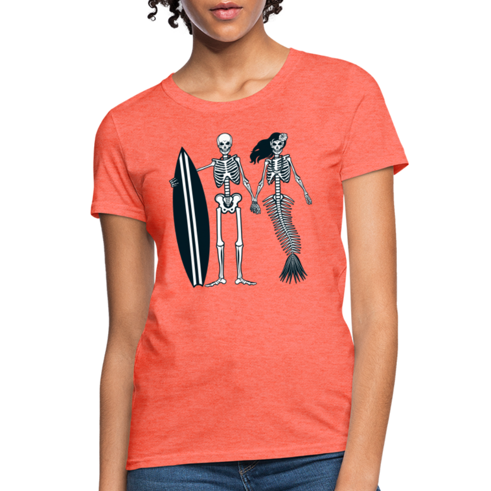 Women's T-Shirt - heather coral