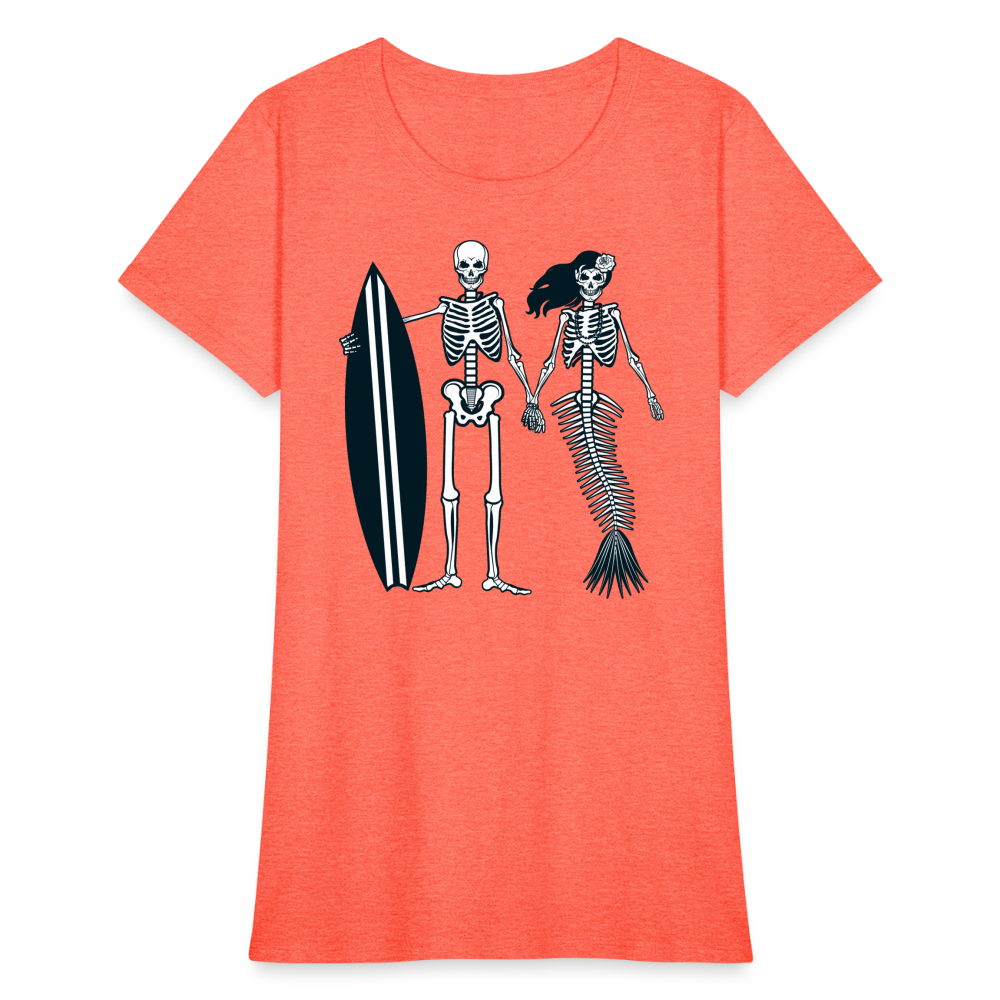 Women's T-Shirt - heather coral