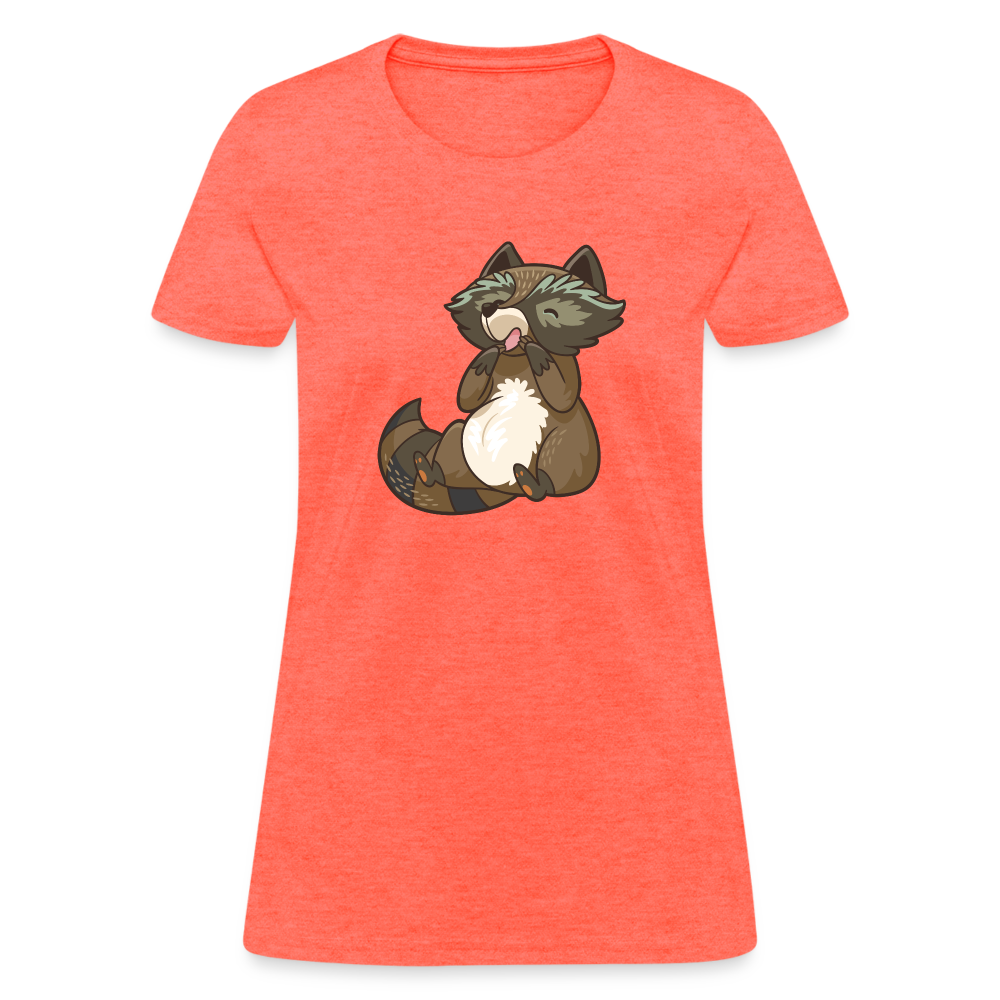 Women's T-Shirt - heather coral