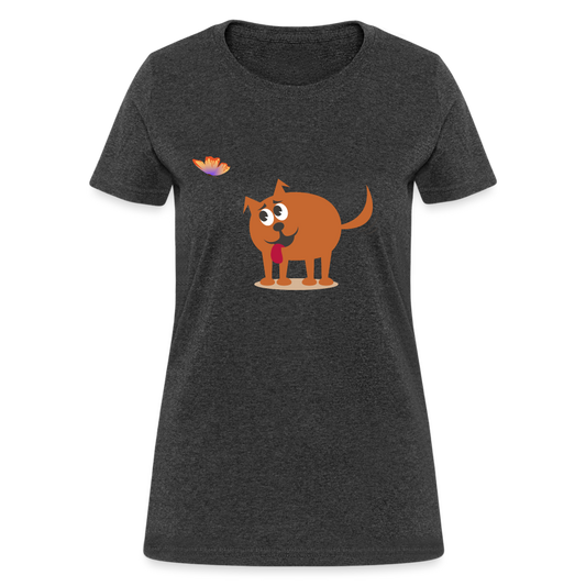 Women's T-Shirt - heather black