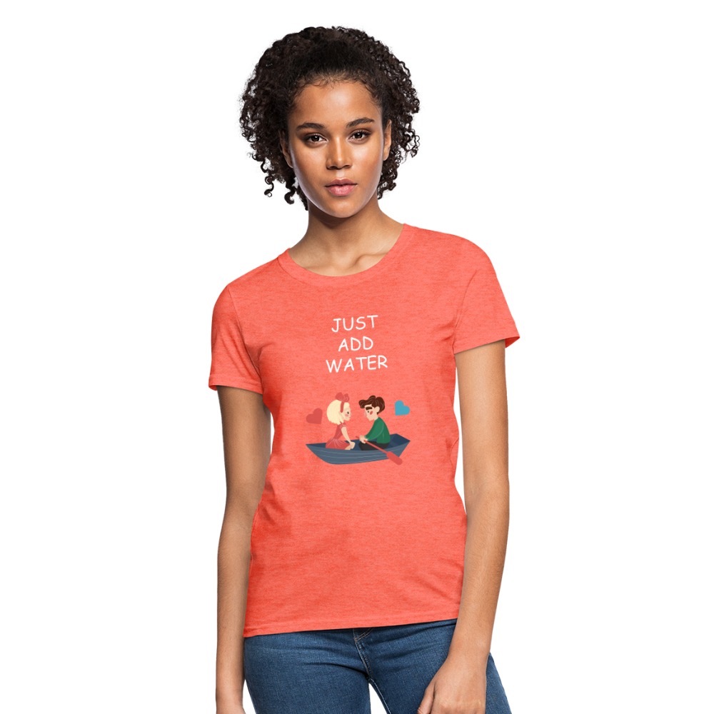 Women's T-Shirt - heather coral