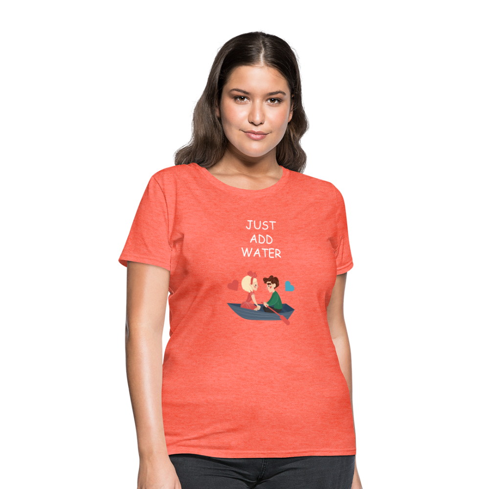 Women's T-Shirt - heather coral