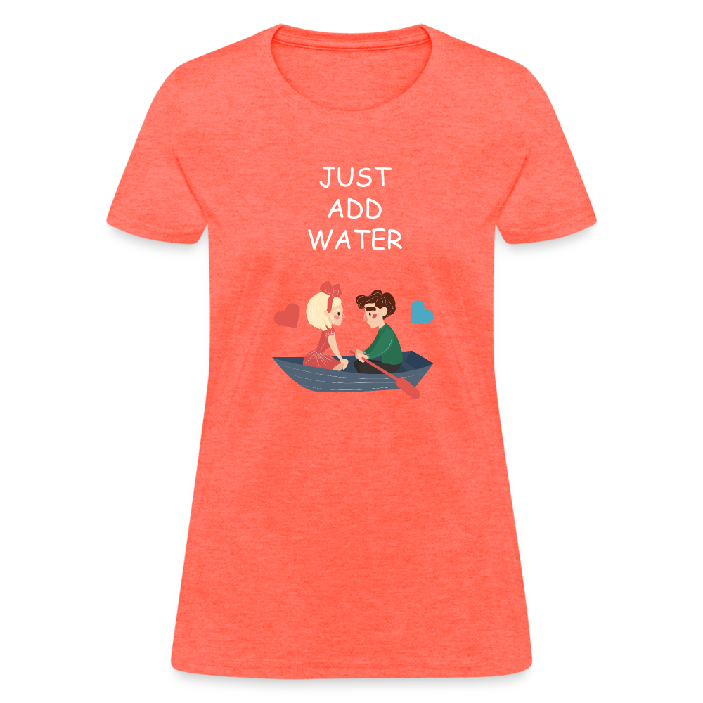 Women's T-Shirt - heather coral