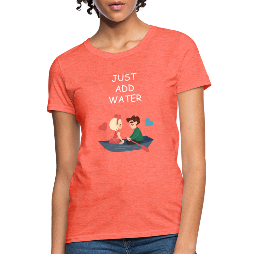 Women's T-Shirt - heather coral