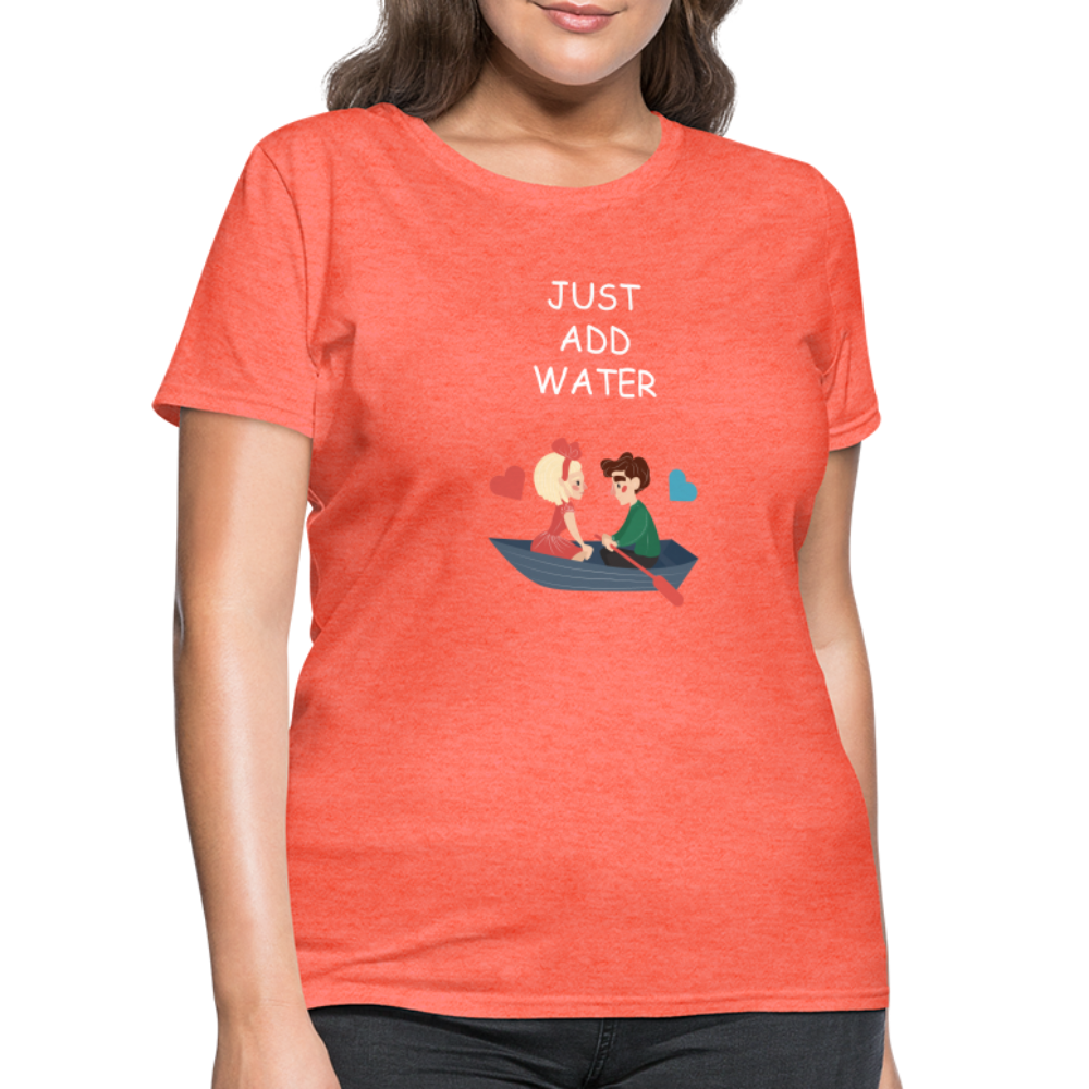 Women's T-Shirt - heather coral