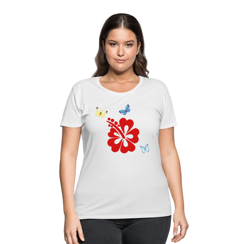 Women’s Curvy T-Shirt - white