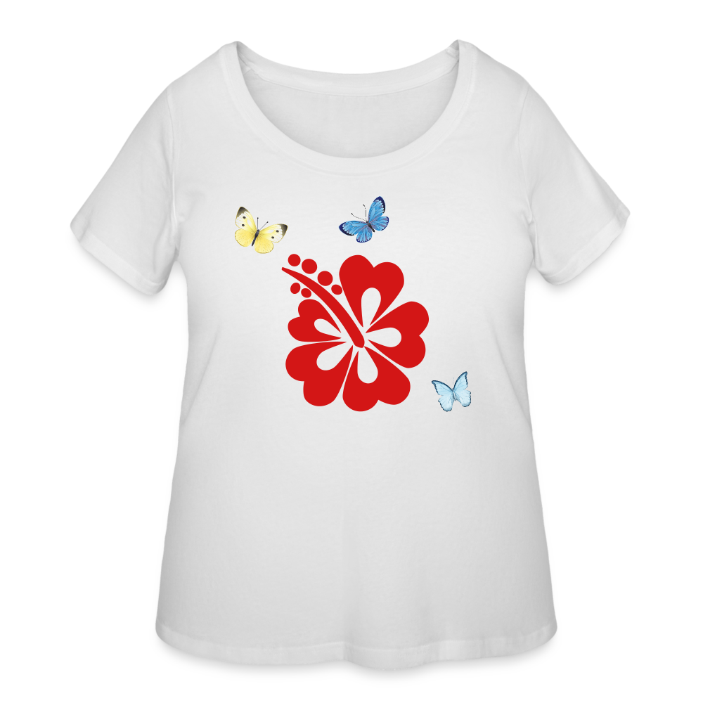 Women’s Curvy T-Shirt - white