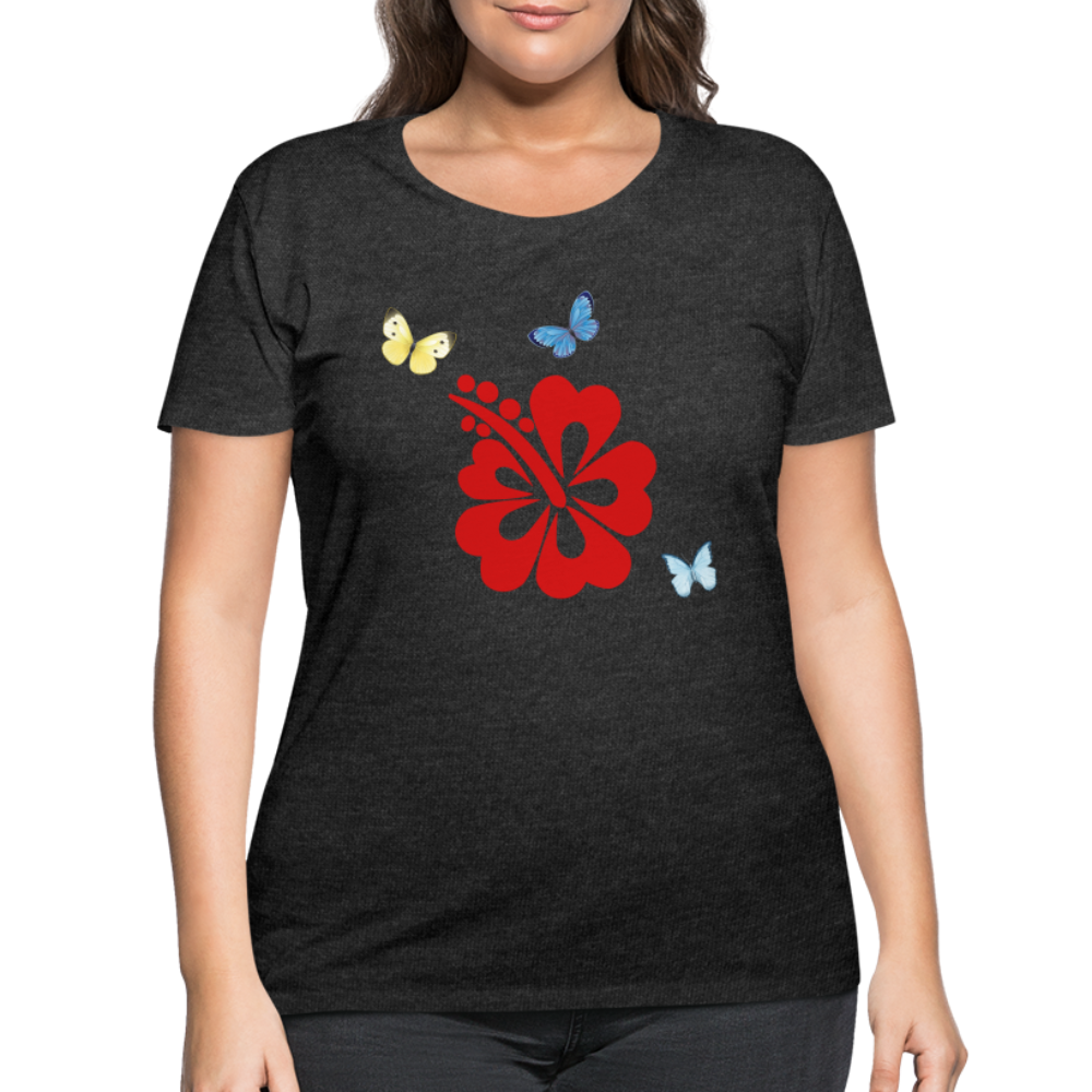 Women’s Curvy T-Shirt - deep heather