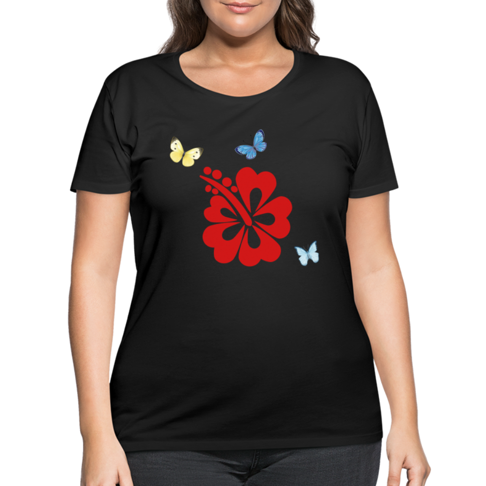 Women’s Curvy T-Shirt - black