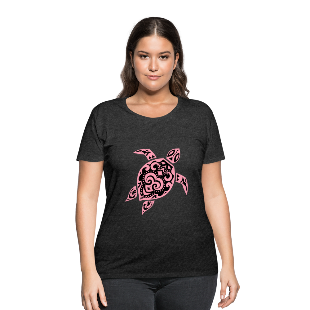 Women’s Curvy T-Shirt - deep heather