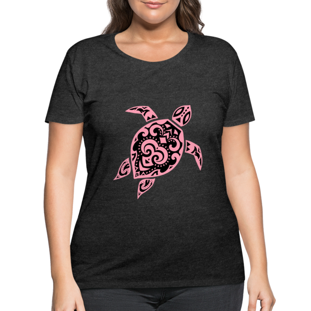 Women’s Curvy T-Shirt - deep heather