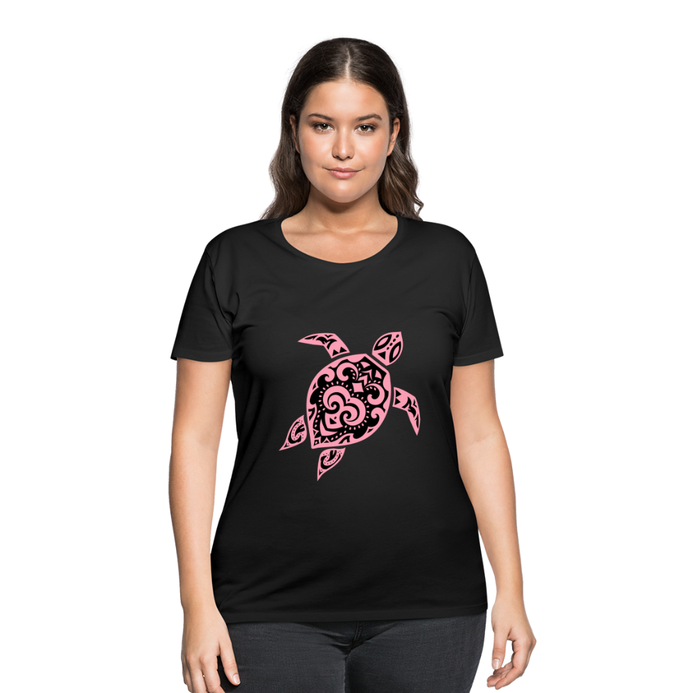 Women’s Curvy T-Shirt - black