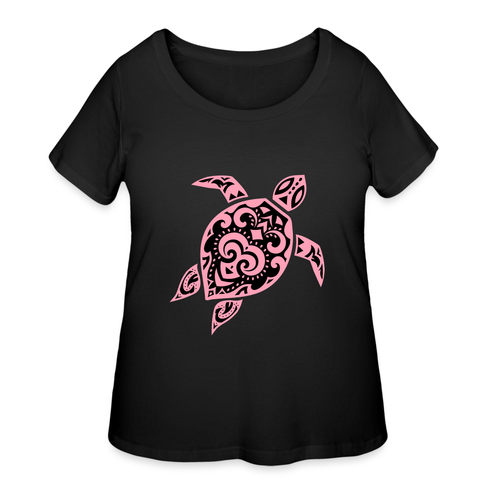 Women’s Curvy T-Shirt - black