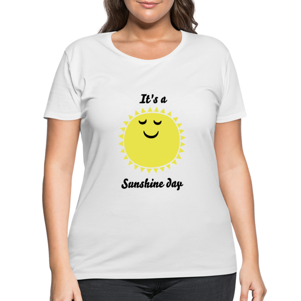 Women’s Curvy T-Shirt - white