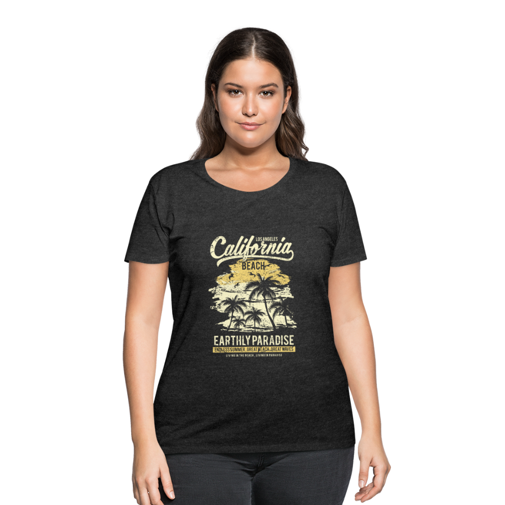 Women’s Curvy T-Shirt - deep heather