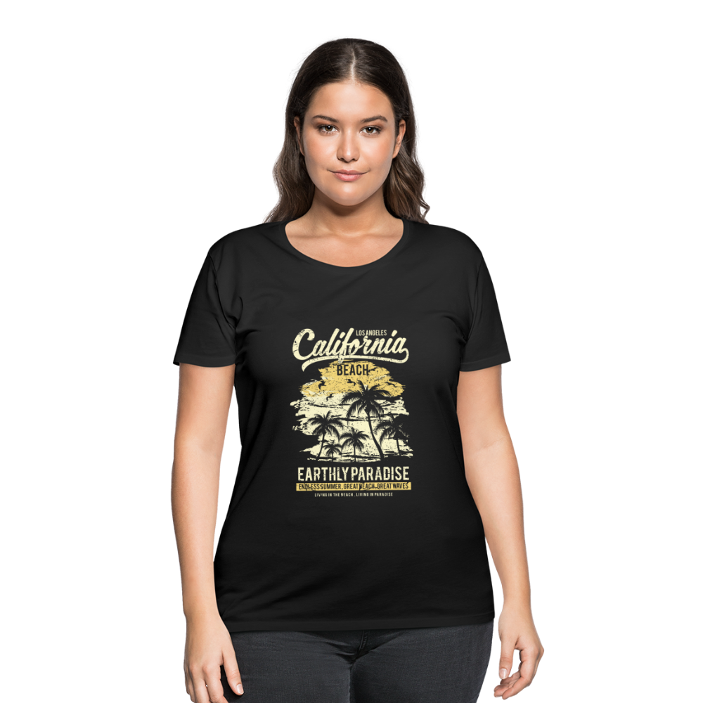 Women’s Curvy T-Shirt - black