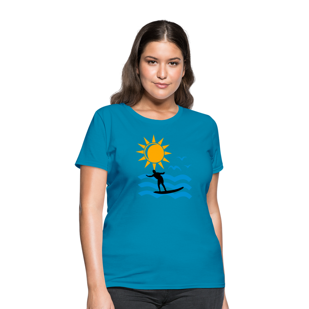 Women's T-Shirt - turquoise