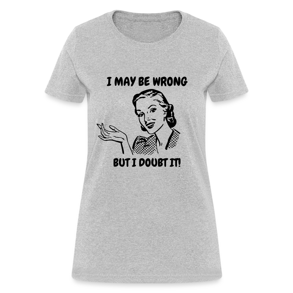 Women's T-Shirt - heather gray