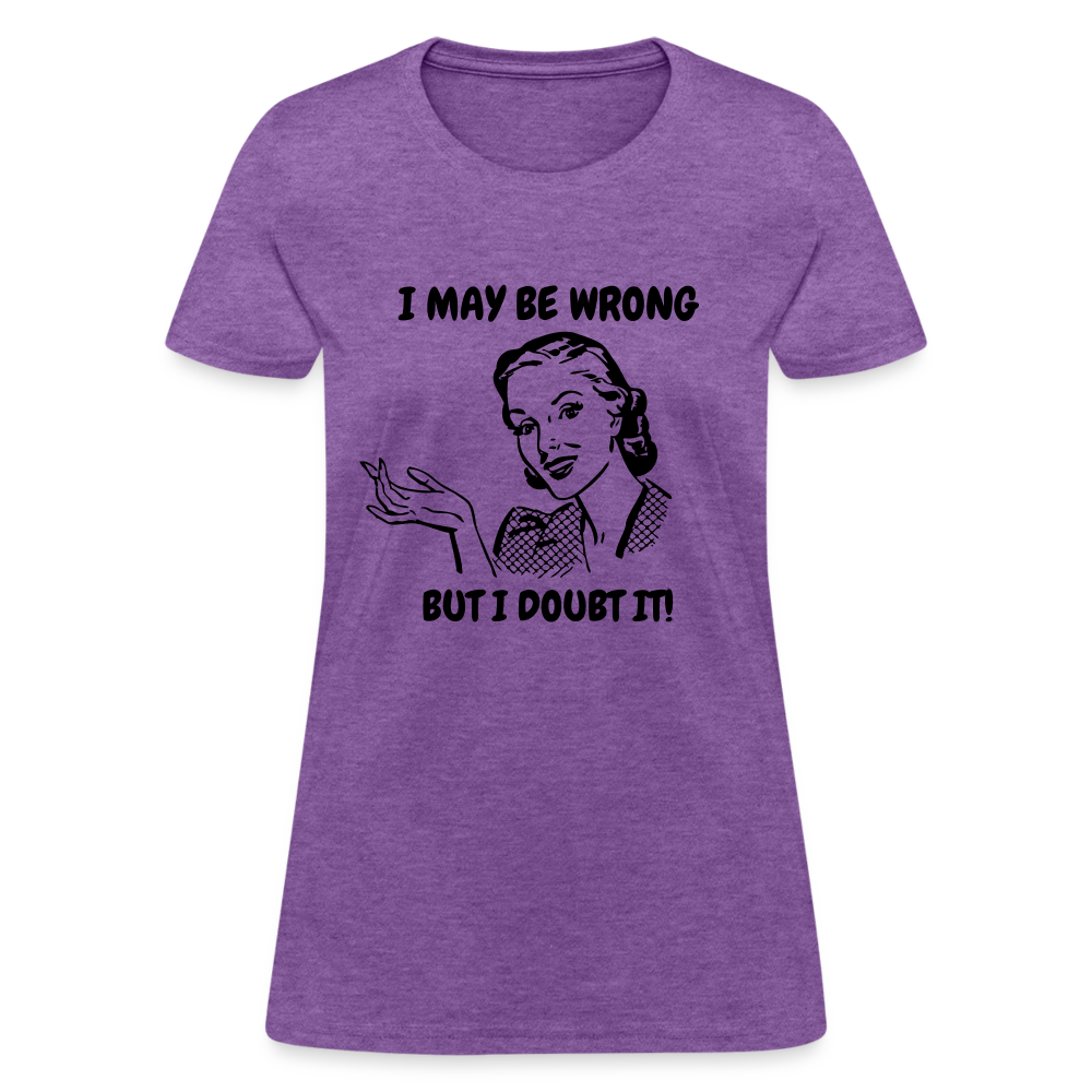 Women's T-Shirt - purple heather