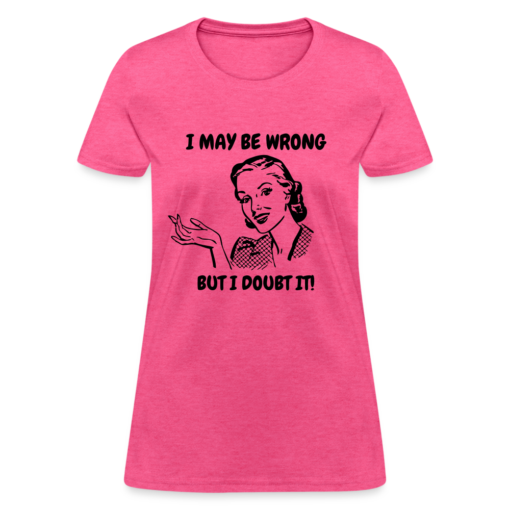 Women's T-Shirt - heather pink