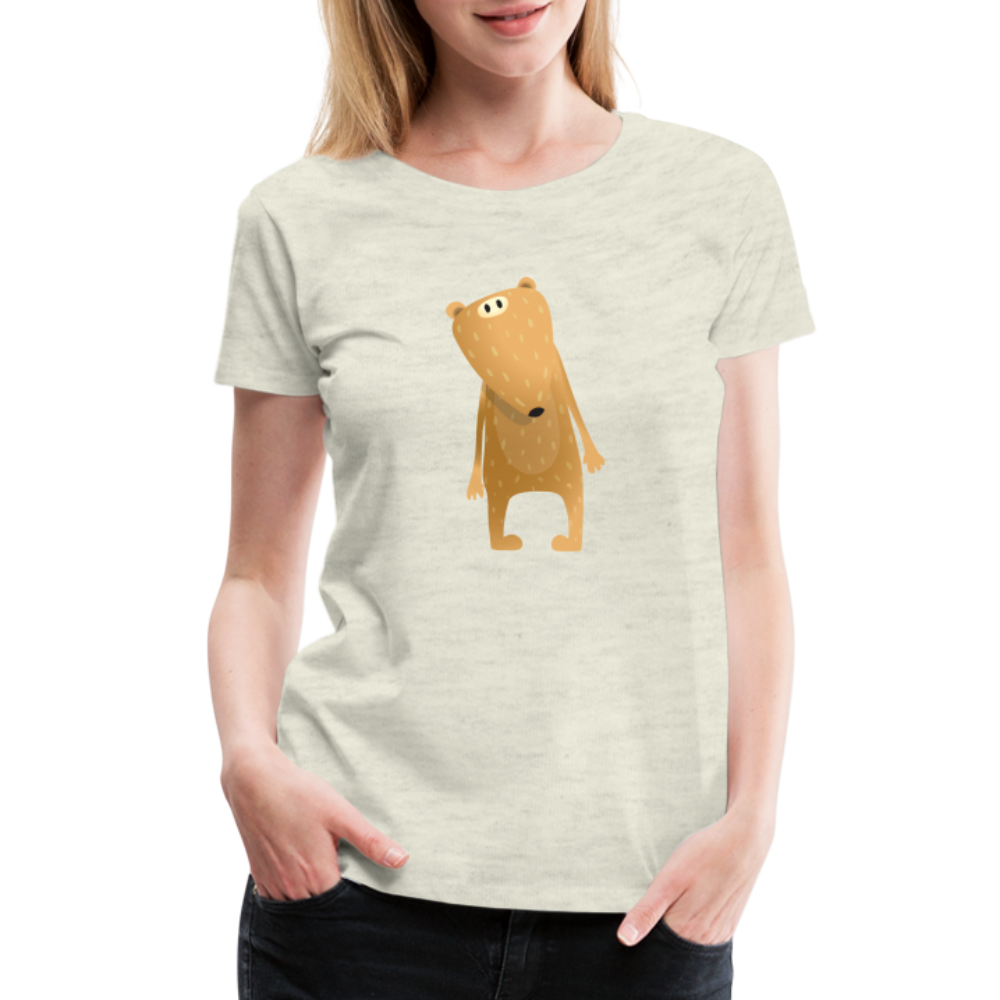 Women’s Premium T-Shirt - heather oatmeal