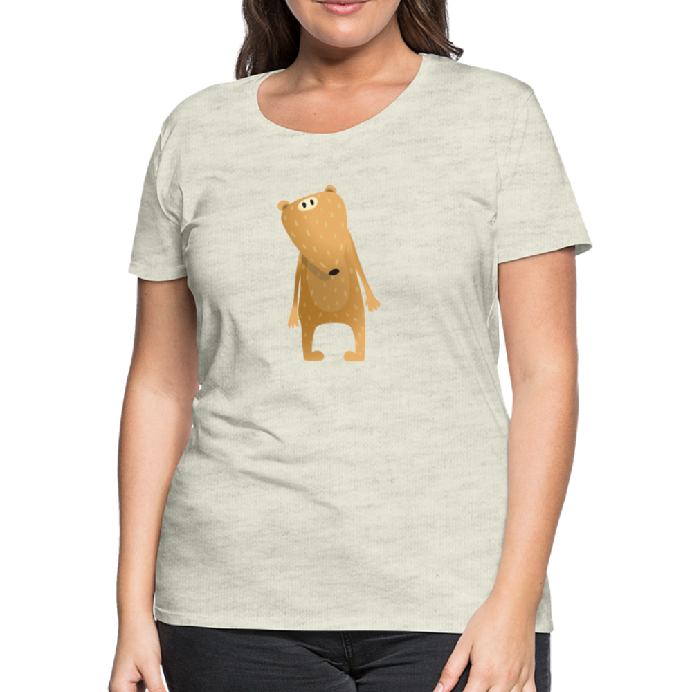 Women’s Premium T-Shirt - heather oatmeal