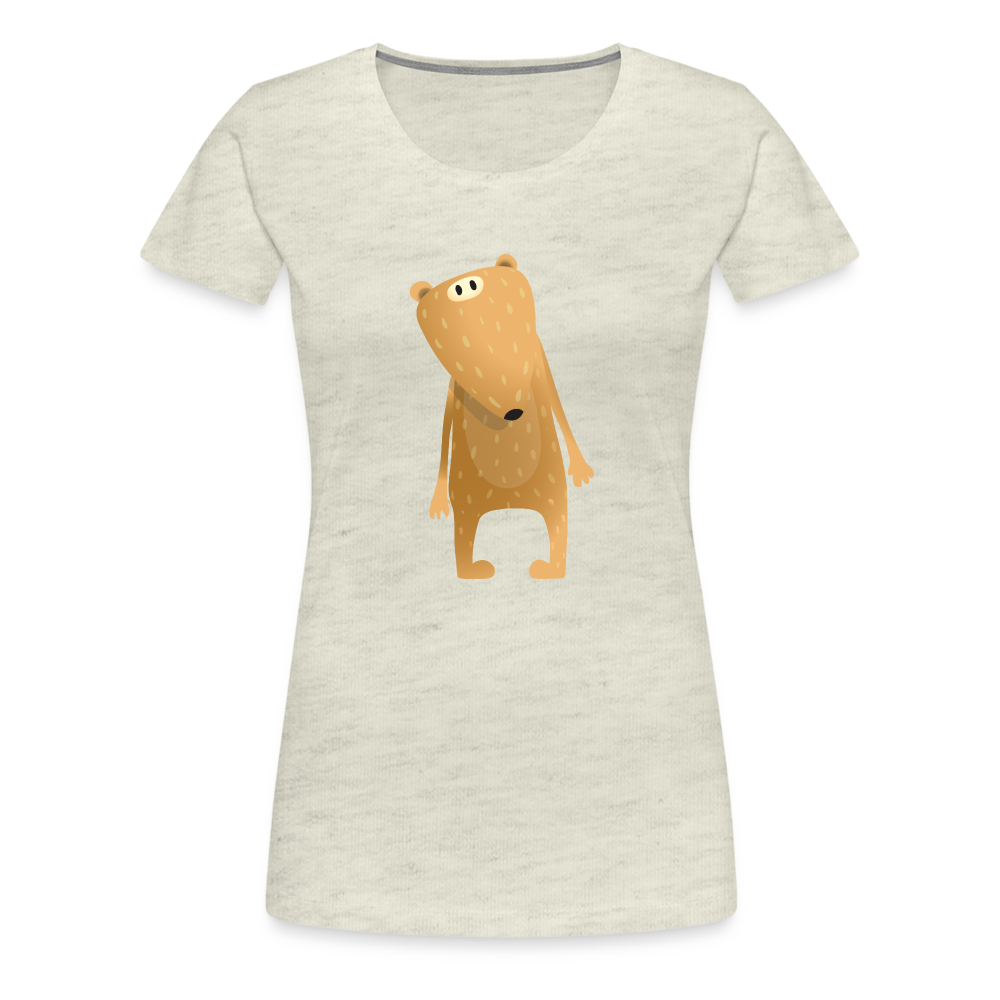 Women’s Premium T-Shirt - heather oatmeal