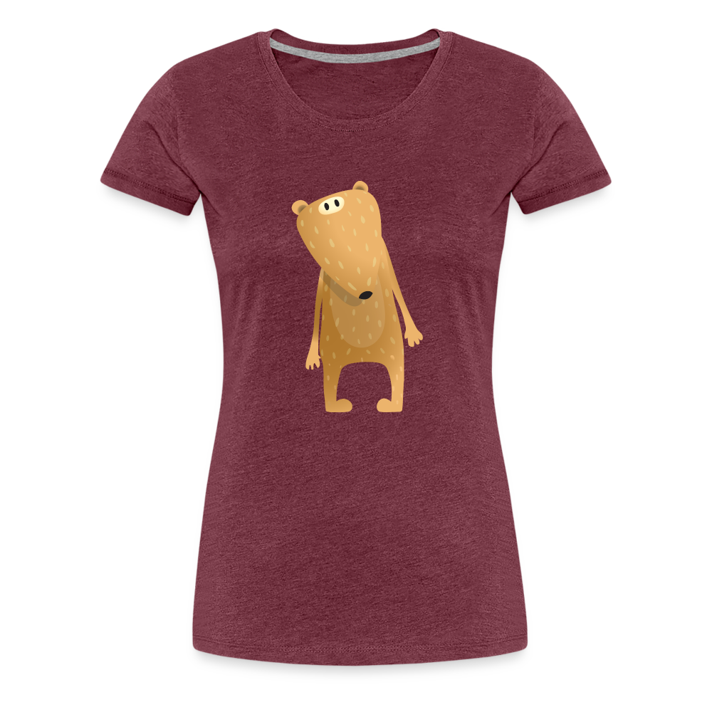 Women’s Premium T-Shirt - heather burgundy