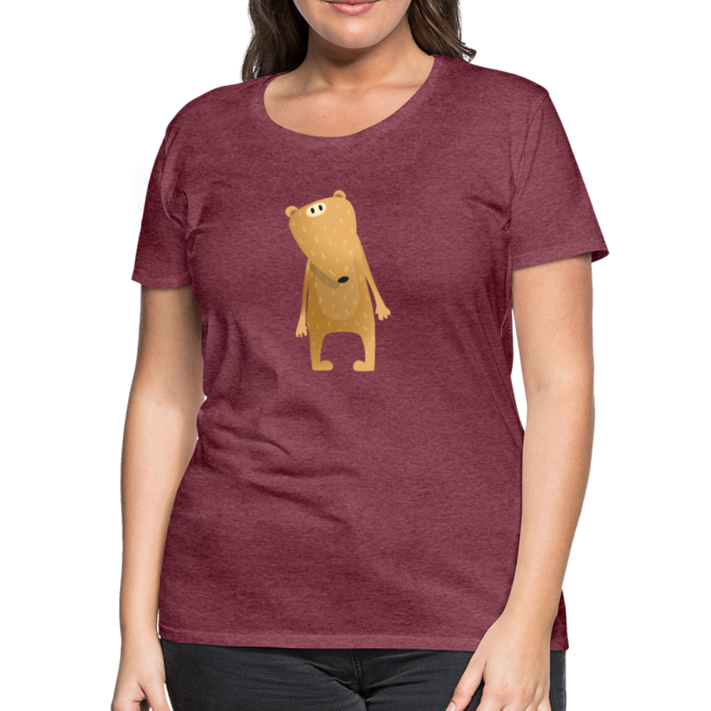 Women’s Premium T-Shirt - heather burgundy