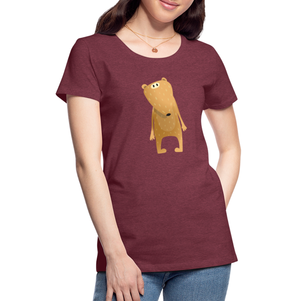 Women’s Premium T-Shirt - heather burgundy