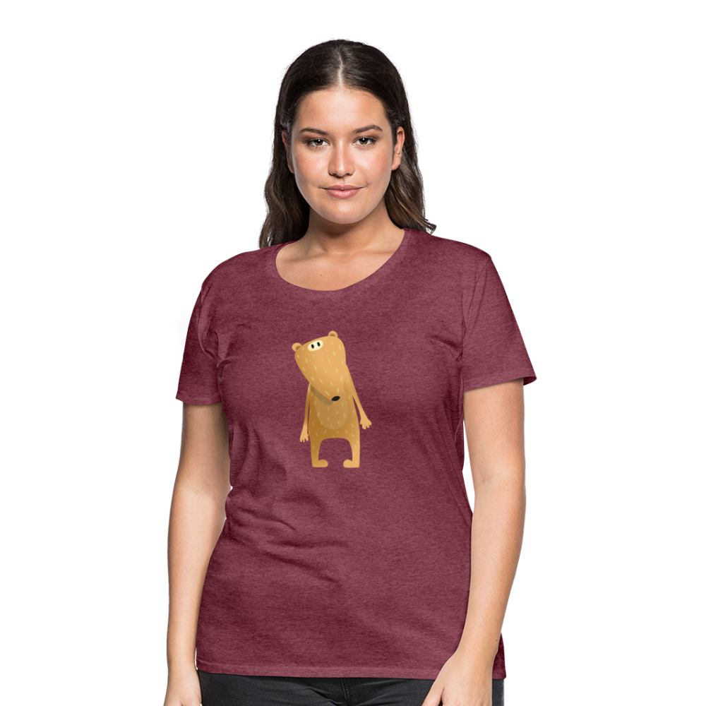 Women’s Premium T-Shirt - heather burgundy